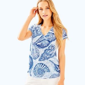 Lilly Pulitzer Etta V neck Stuffed Shells